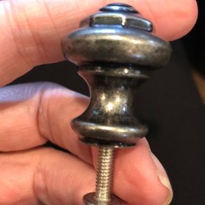 Kohler cabinet knob vintage nickel